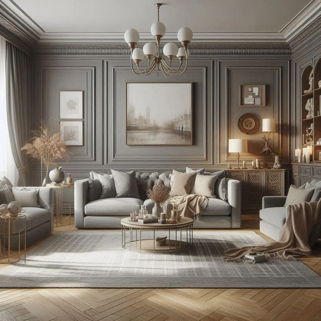 15 Elegant Grey and Brown Living Room Ideas
