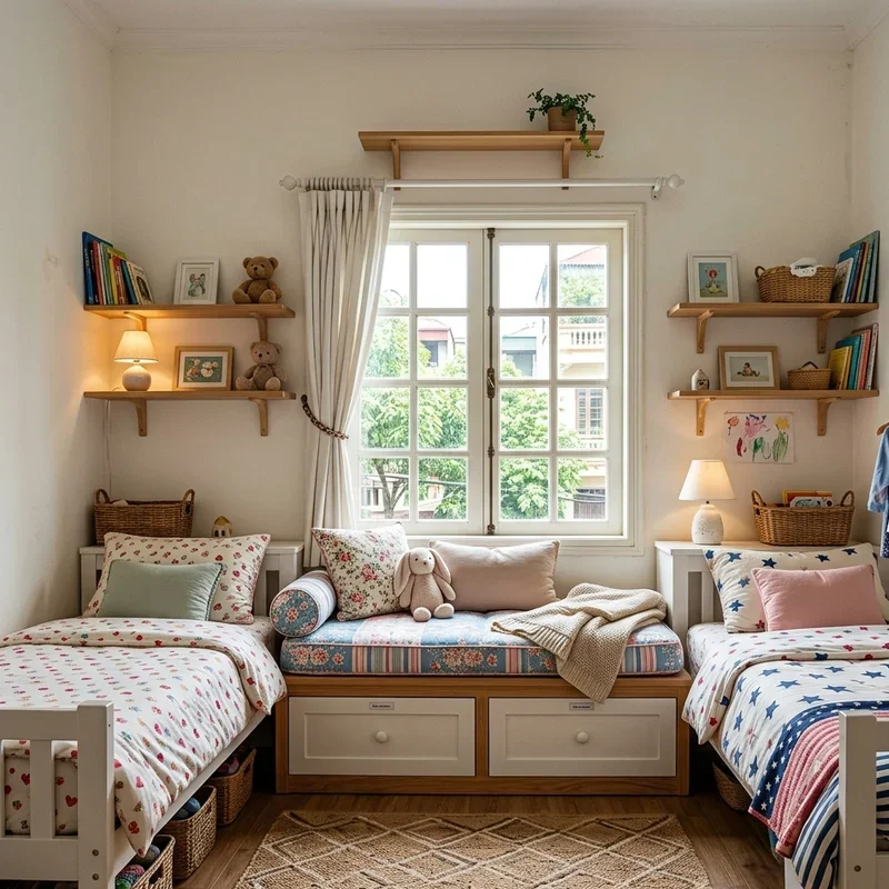 Small Bedroom Ideas for Two Sisters