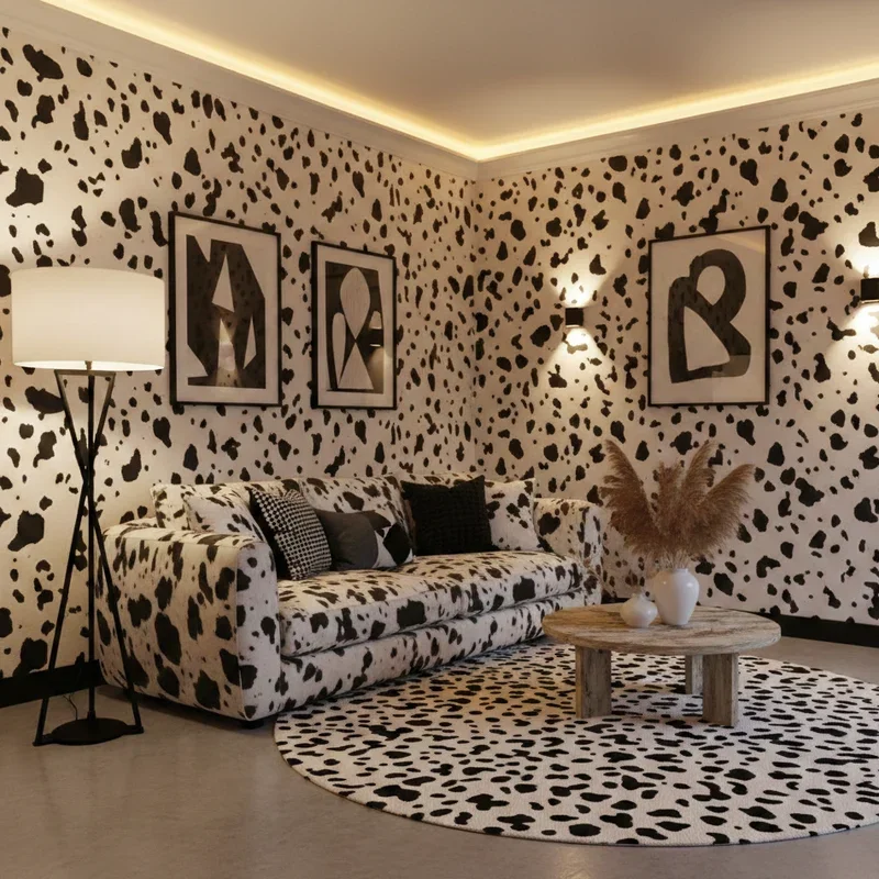 Cow Print Room Ideas