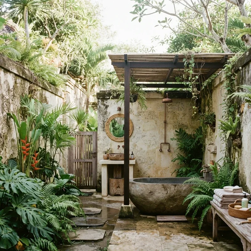 Outside Bathroom Ideas
