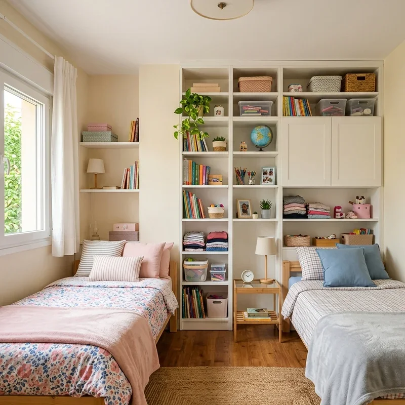 Small Bedroom Ideas for Two Sisters
