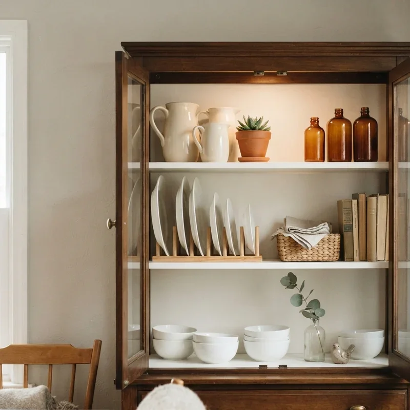 Dining Room Hutch Decor Ideas
