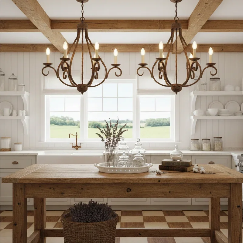 Farmhouse Kitchen Lighting Ideas