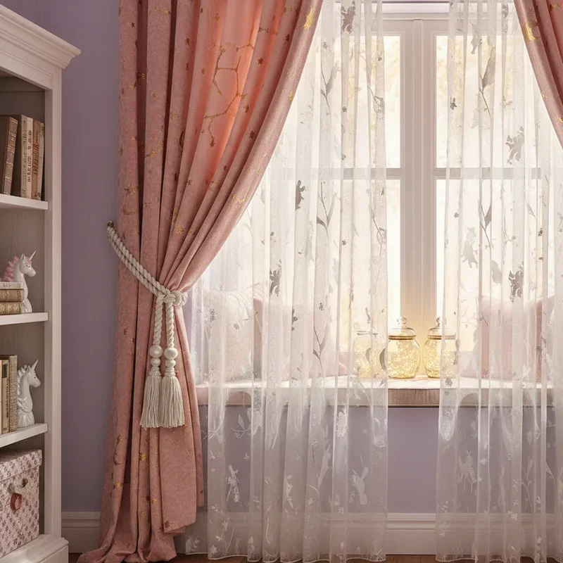 Girl Room Curtains Ideas