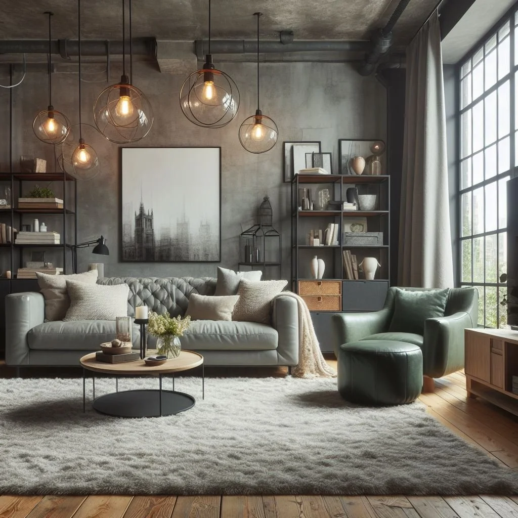 15 Stunning Grey and Sage Green Living Room Ideas
