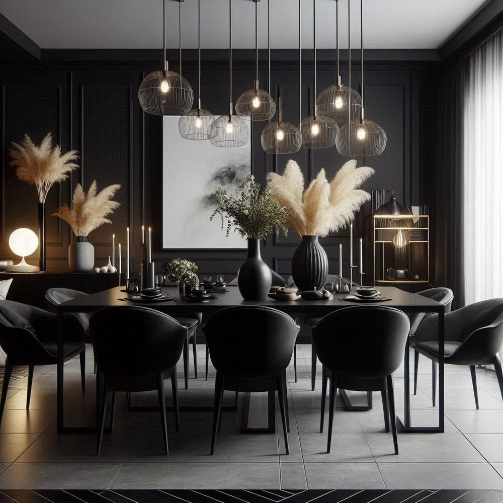 15 Stylish Black Dining Room Ideas for Elegance