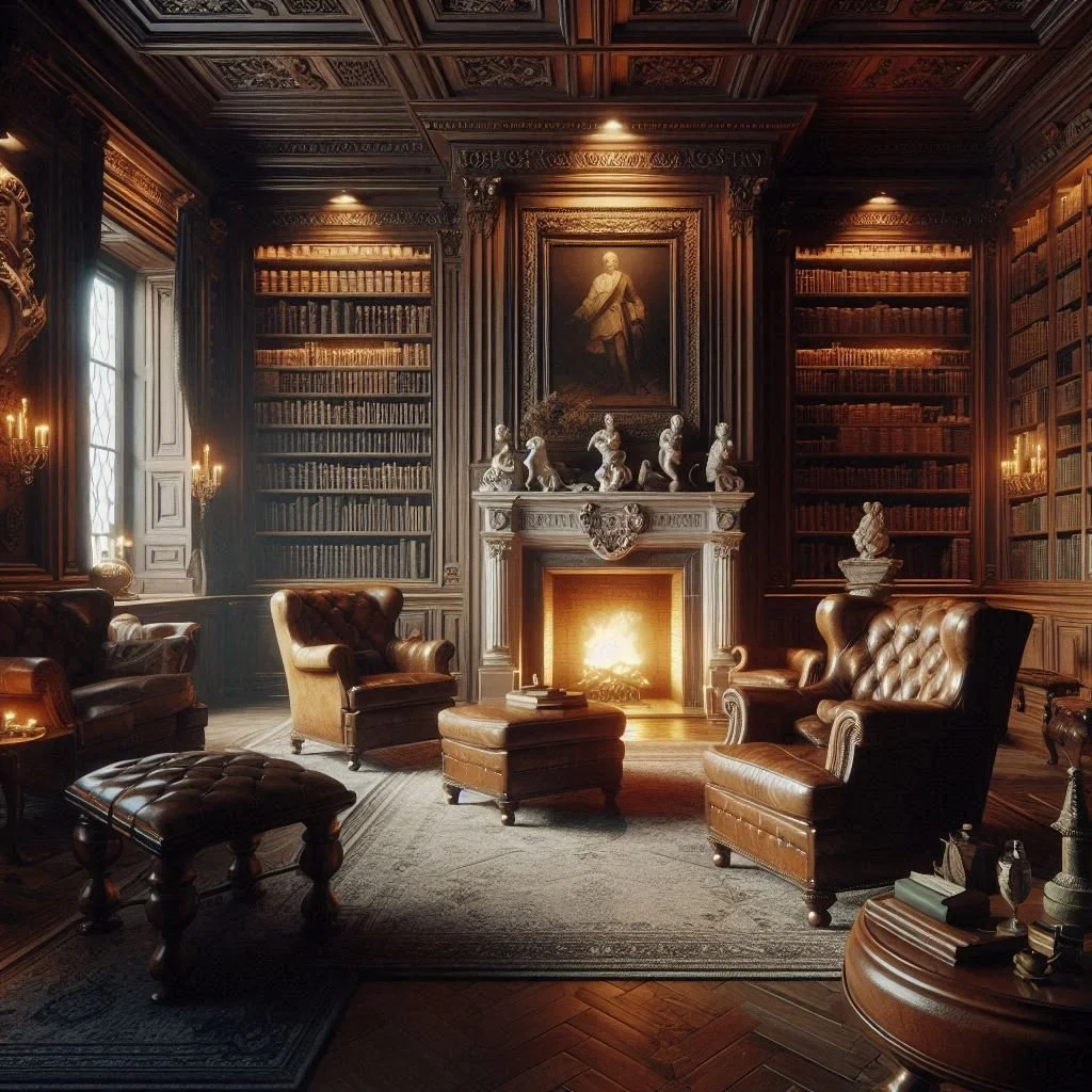 Dark Academia Room