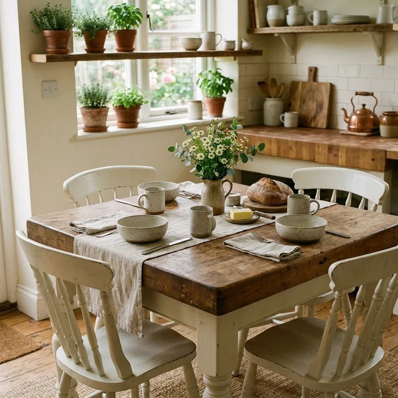 Farmhouse Kitchen Table Ideas