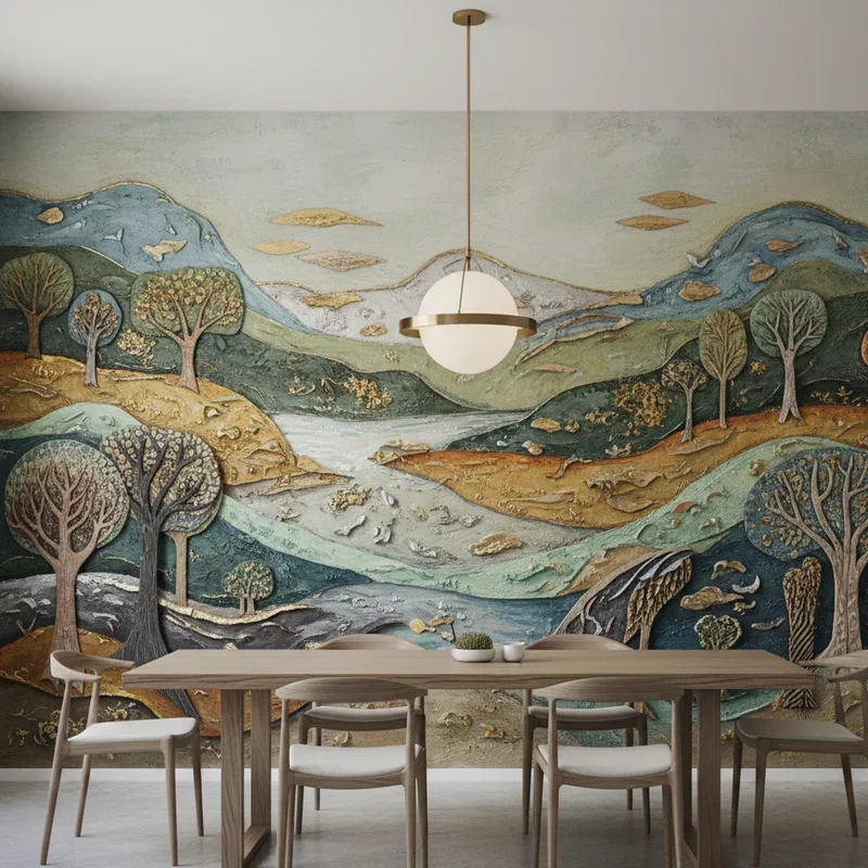 Dining Room Mural Ideas