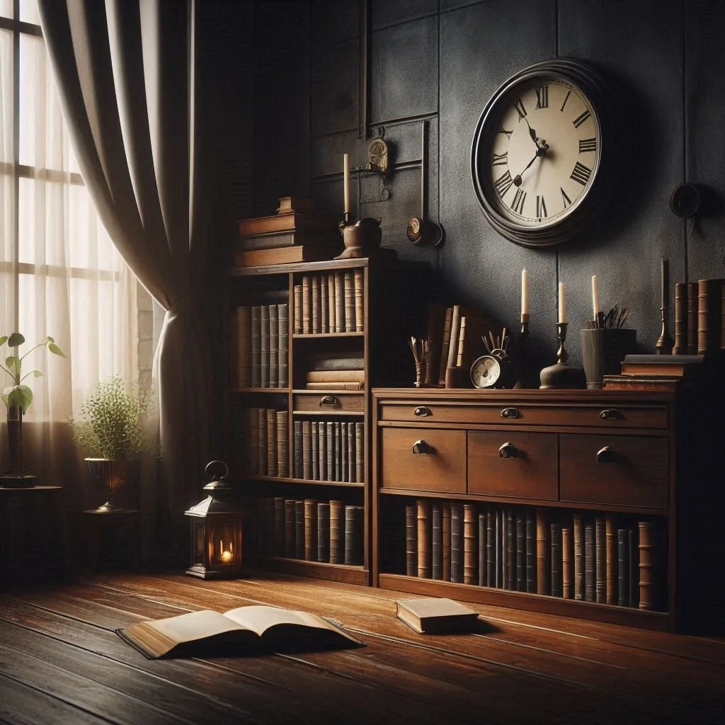 Dark Academia Room