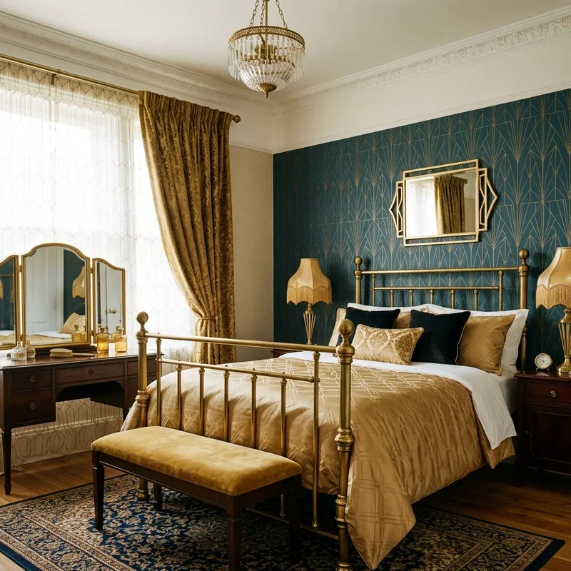 1920s Bedroom Ideas