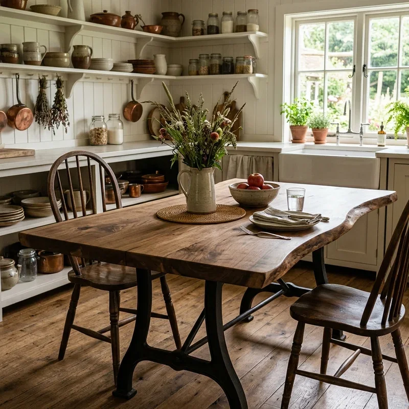 Farmhouse Kitchen Table Ideas