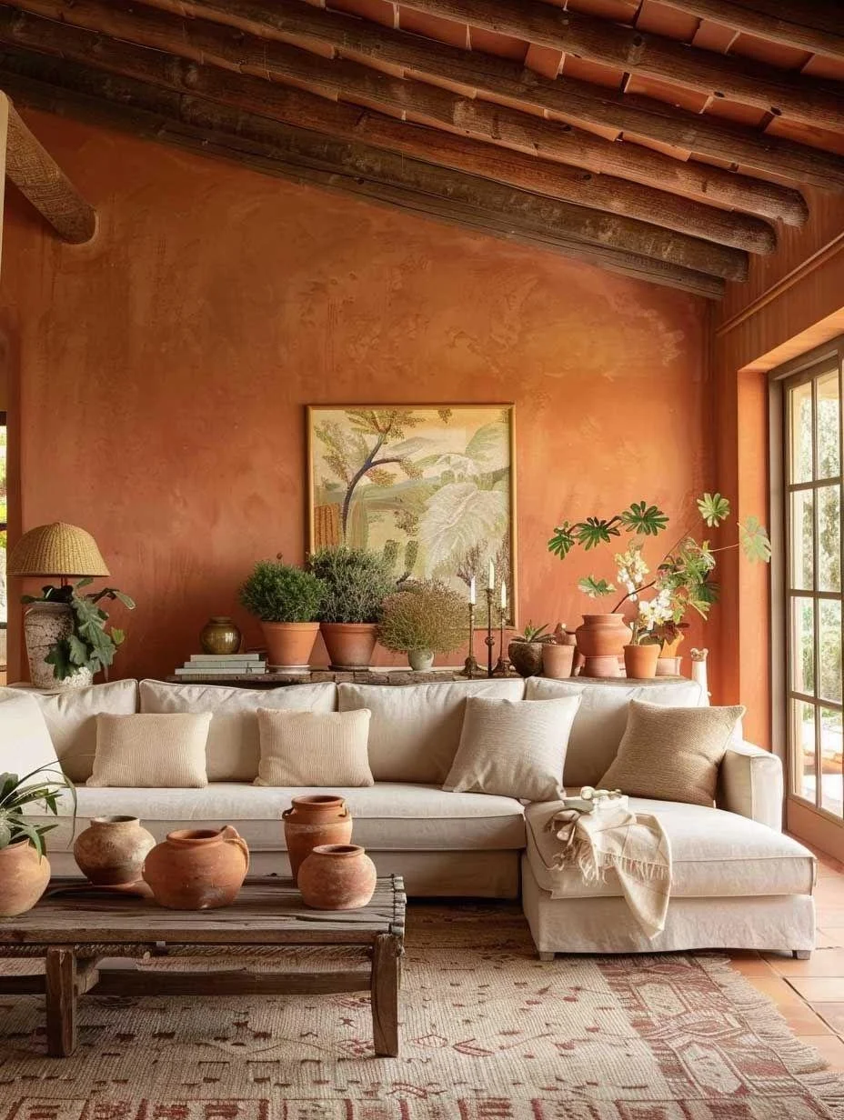 Warm Peach and Terracotta Tones: How to Use 2026's Coziest Color Palette at Home