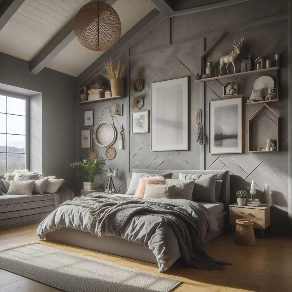 15 Cozy Grey Bedroom Decor Ideas for Tranquil Retreats