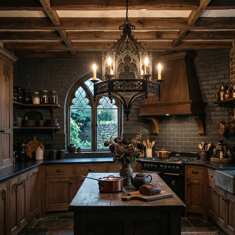 Goth Kitchen Ideas
