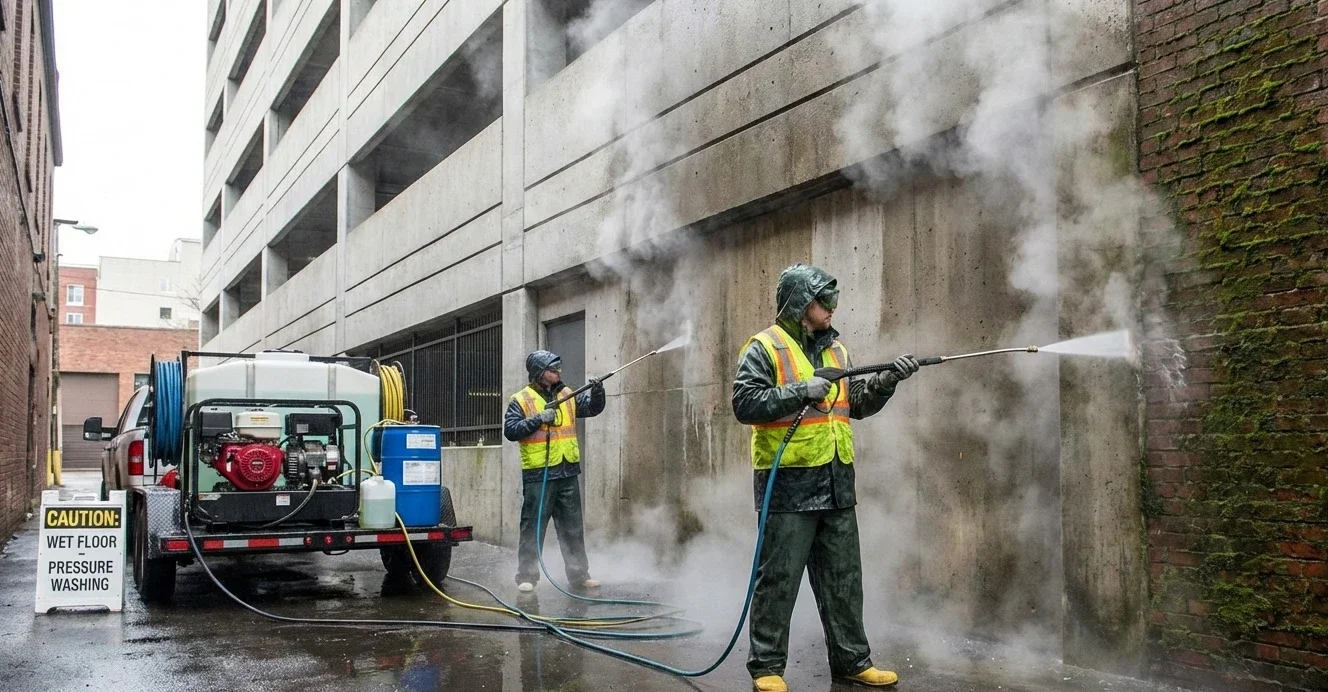 Commercial Pressure Washing in 2026: What Businesses Expect Beyond Cleanliness