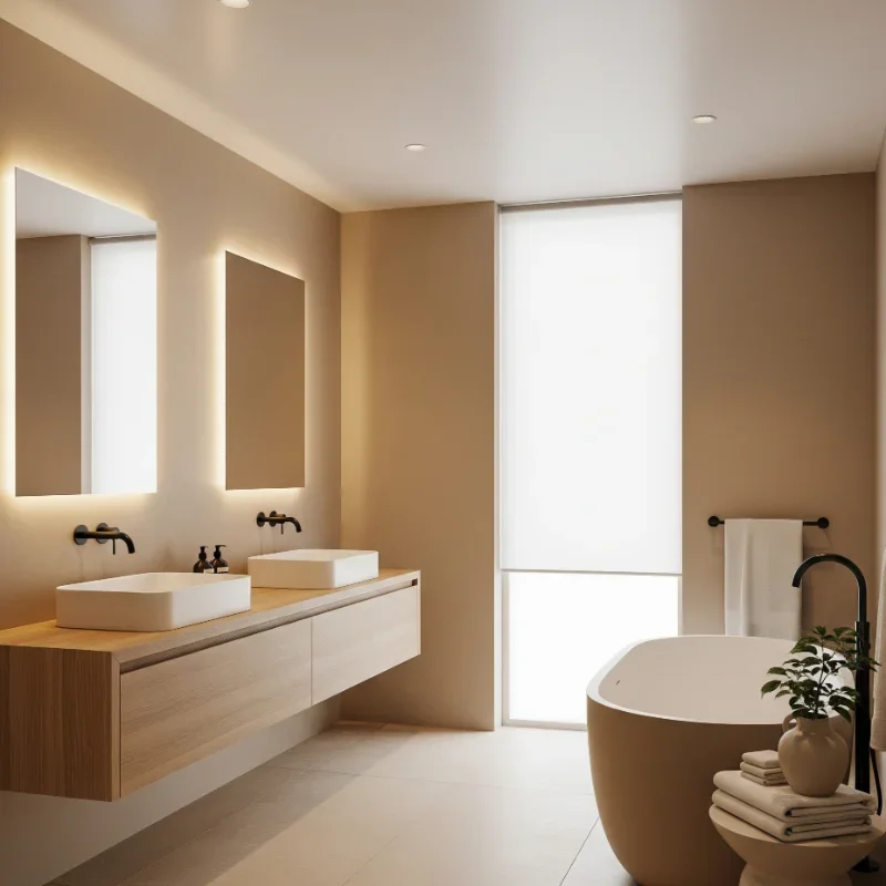 15 Modern Beige Bathroom Ideas for a Luxe Look