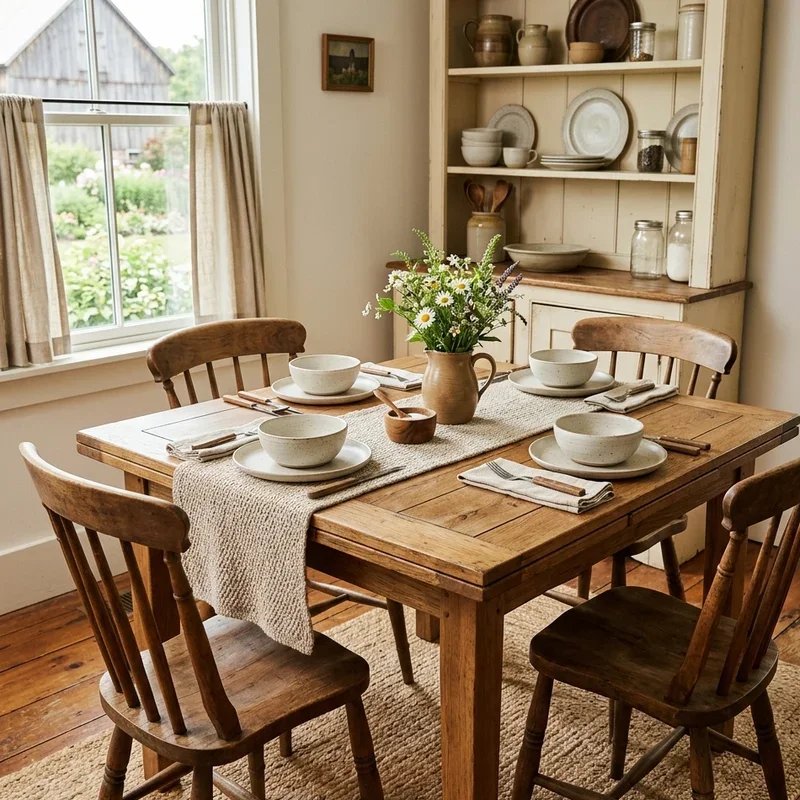 Farmhouse Kitchen Table Ideas