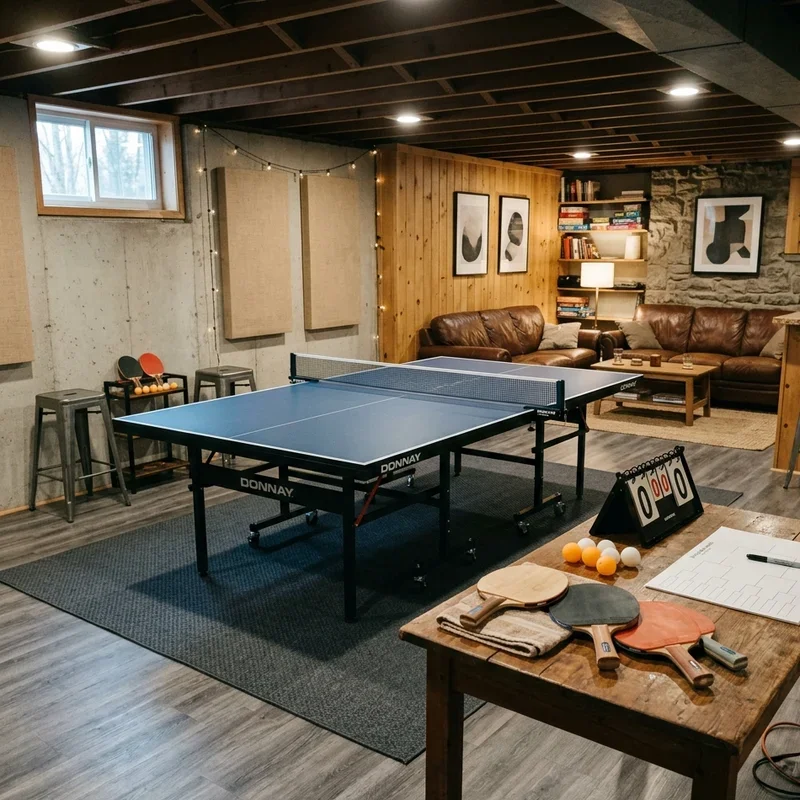 Basement Hangout Ideas