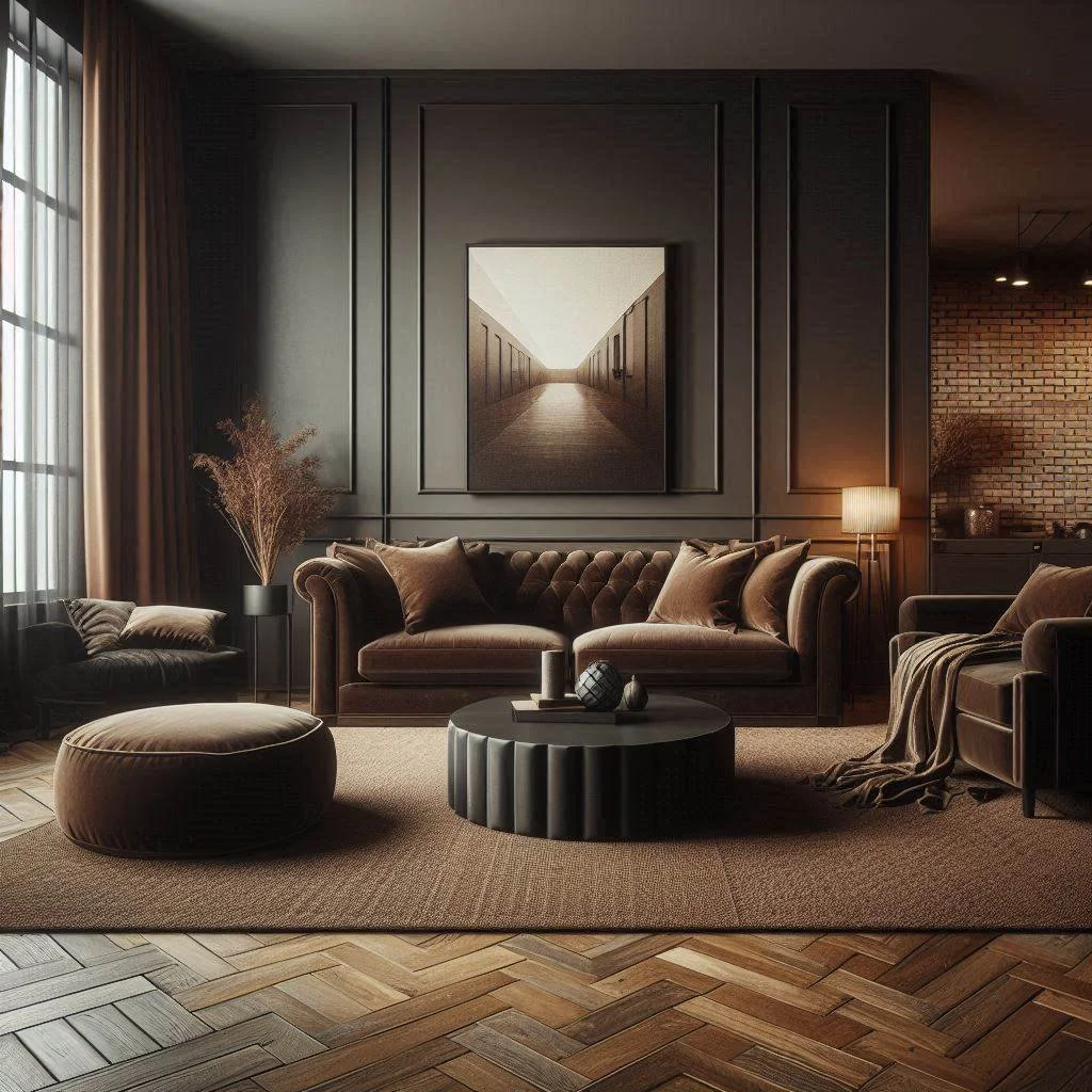 15 Dark Brown Couch Living Room Ideas for Cozy Spaces