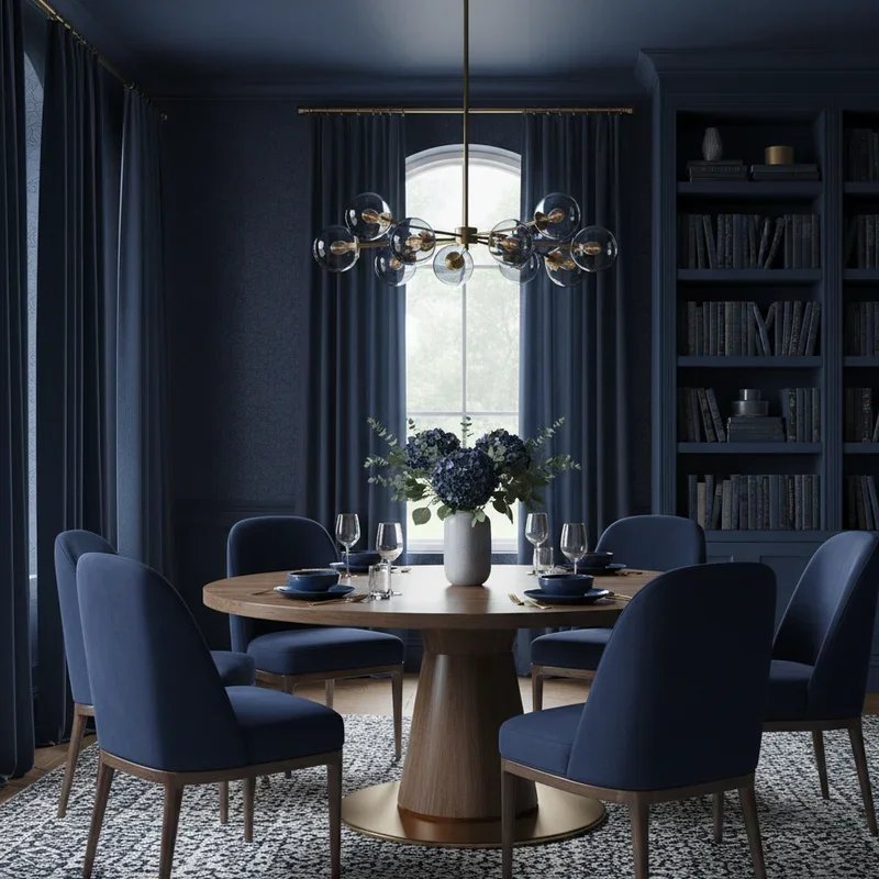 Navy Blue Room Ideas