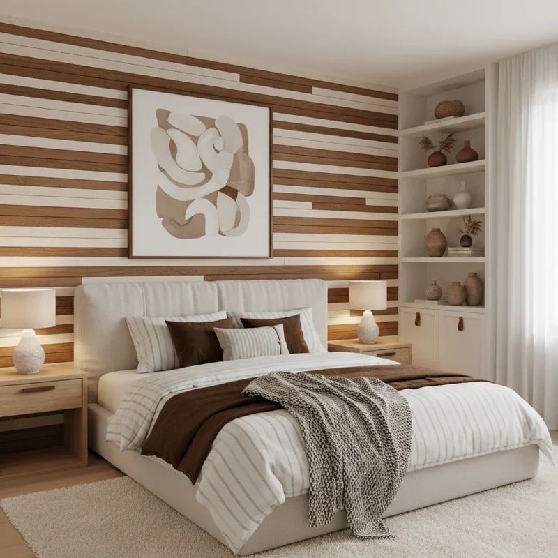White and Brown Bedroom Ideas