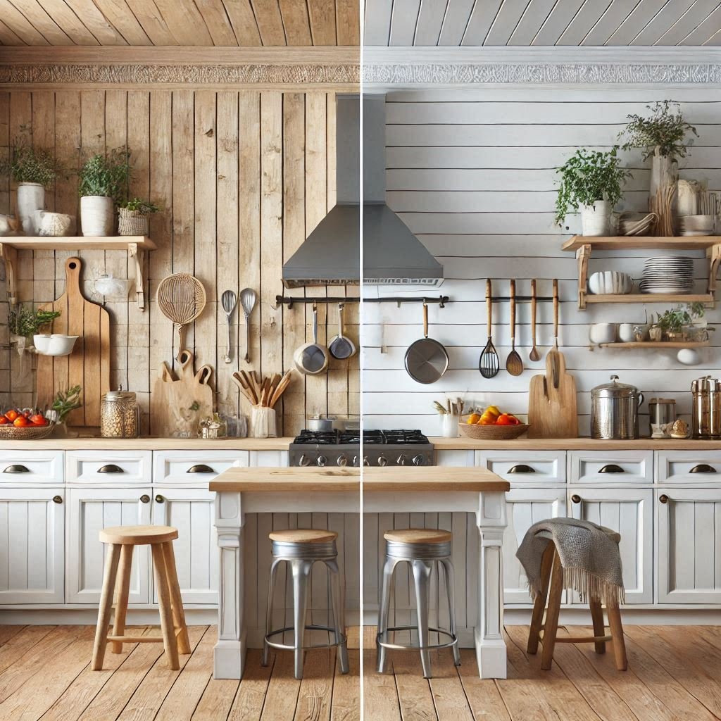 Shiplap Backsplash Kitchen