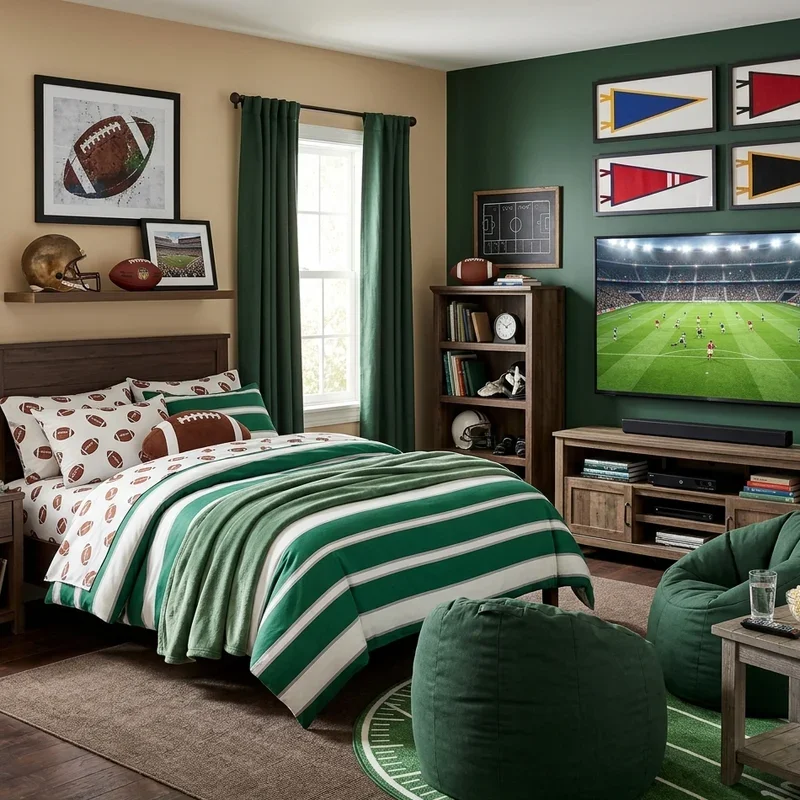 Football Bedroom Ideas