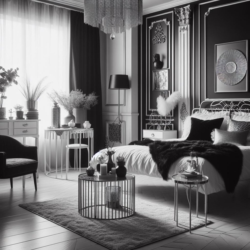 15 Chic Black and White Bedroom Ideas for Contrast