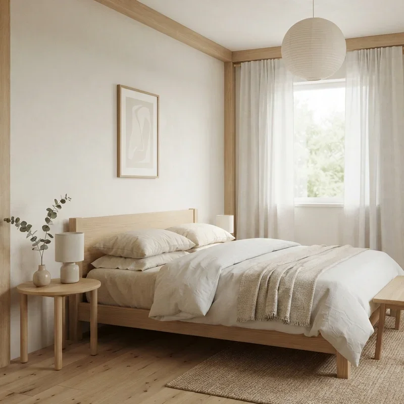 Light Wood Floor Bedroom Ideas