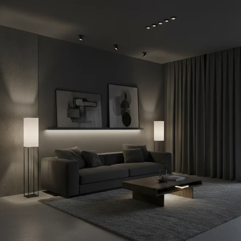 Dark Gray Living Room Ideas