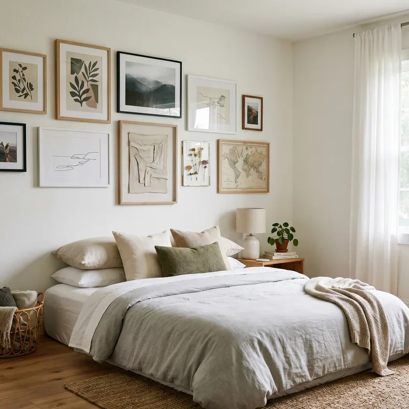 No Bed Frame Bedroom Ideas