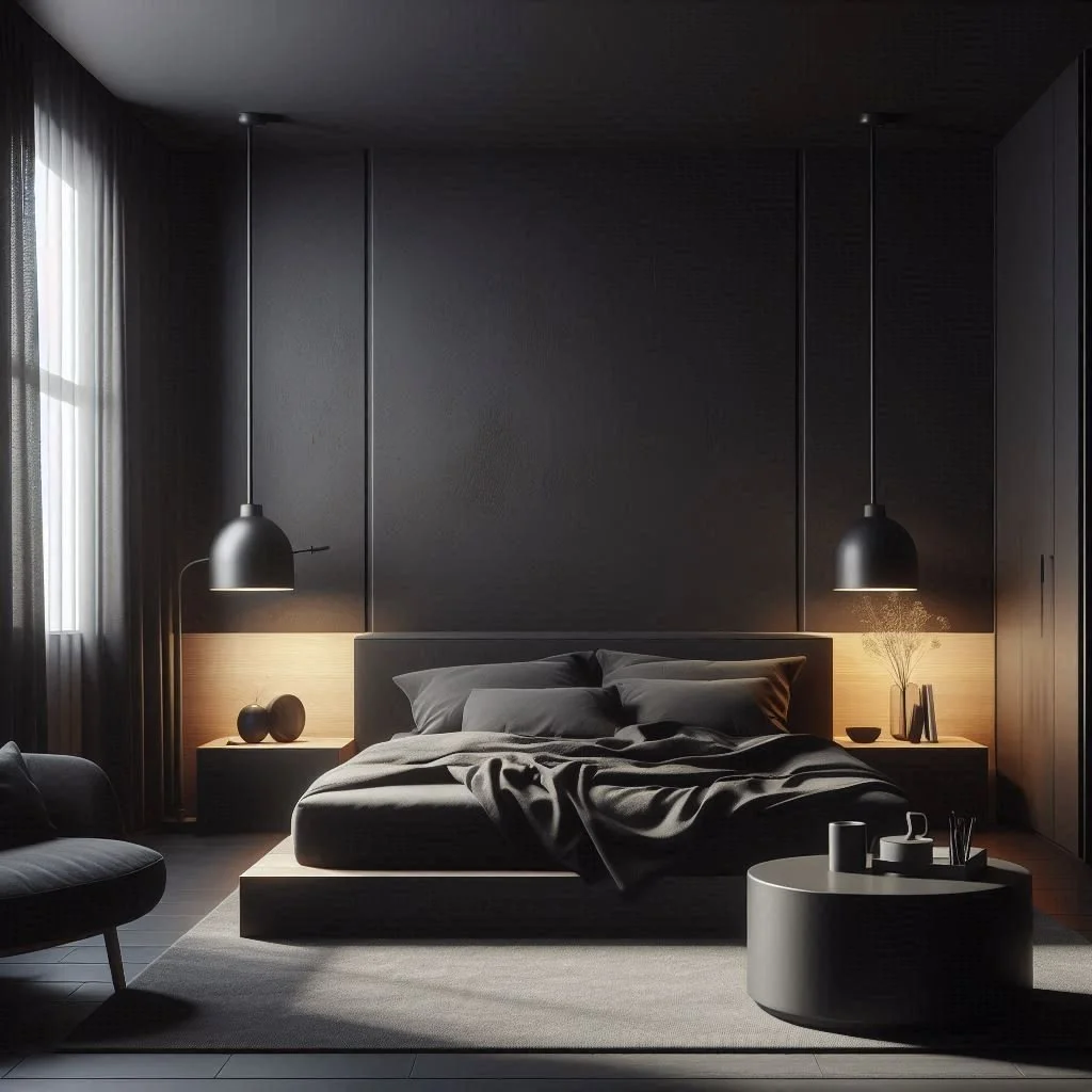 Modern Black Bedroom Ideas for a Sleek, Contemporary Space