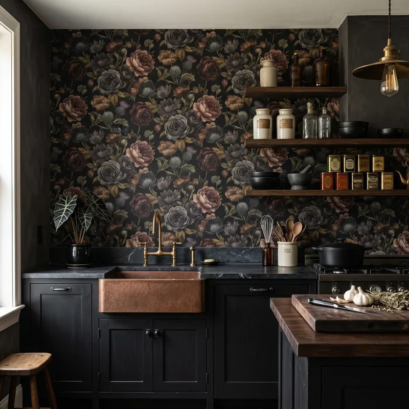 Goth Kitchen Ideas