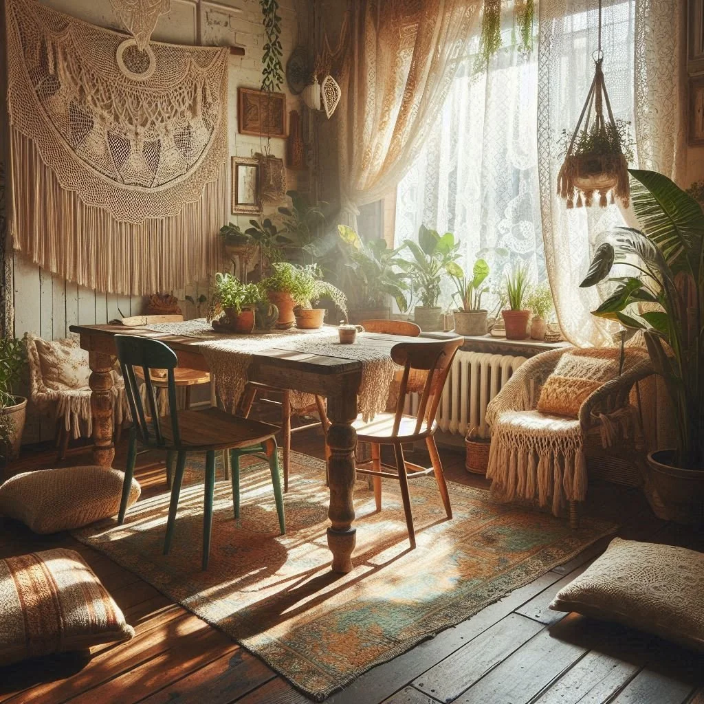 15 Chic Boho Dining Room Ideas for Eclectic Style