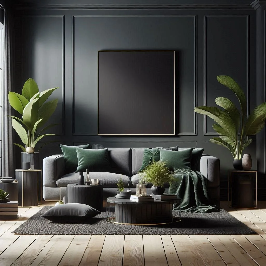 15 Modern Dark Green Living Room Ideas to Try