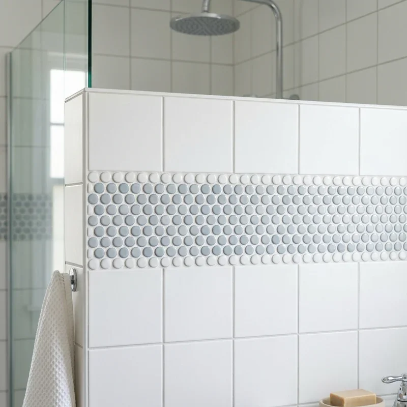 Bathroom Wall Border Ideas