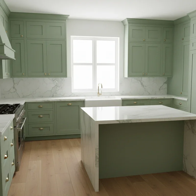 Sage Green Kitchen Cabinets Ideas