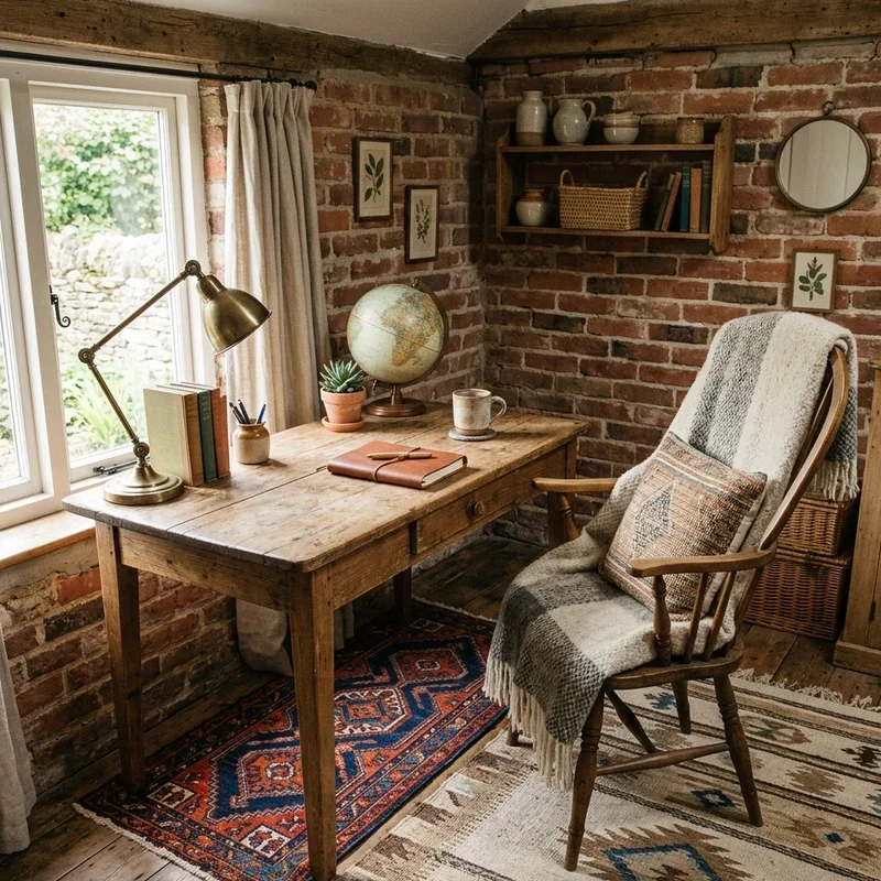 Small Rustic Office Ideas