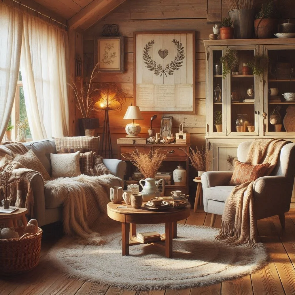 15 Comfy Warm Farmhouse Living Room Ideas to Try