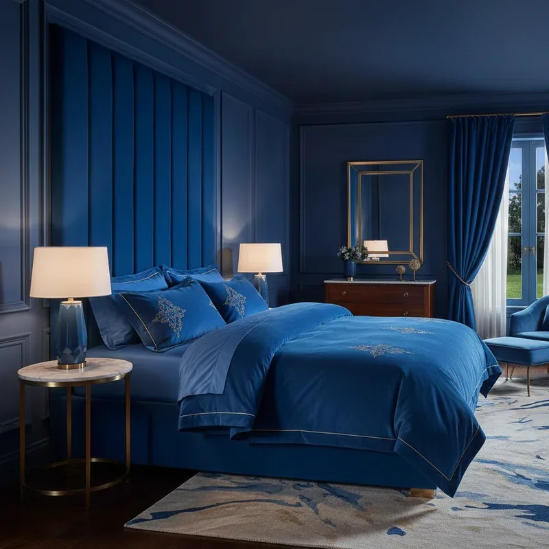 Royal Blue Bedroom Ideas