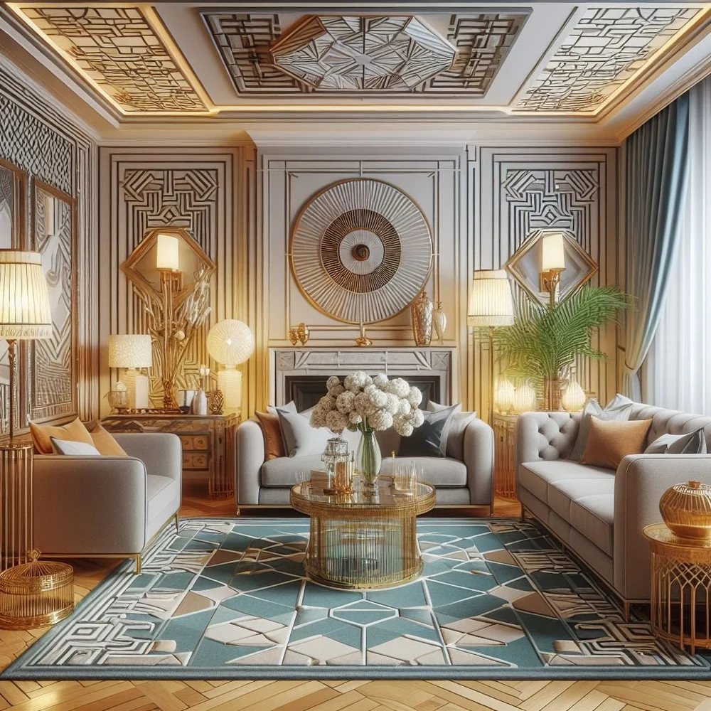 15 Art Deco Living Room Ideas for Glamorous and Chic Design