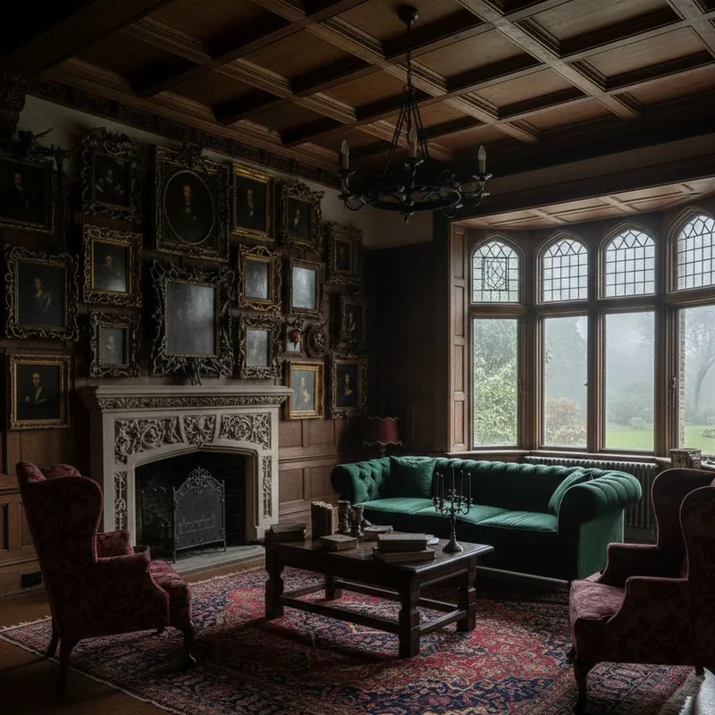 Victorian Gothic Living Room Ideas