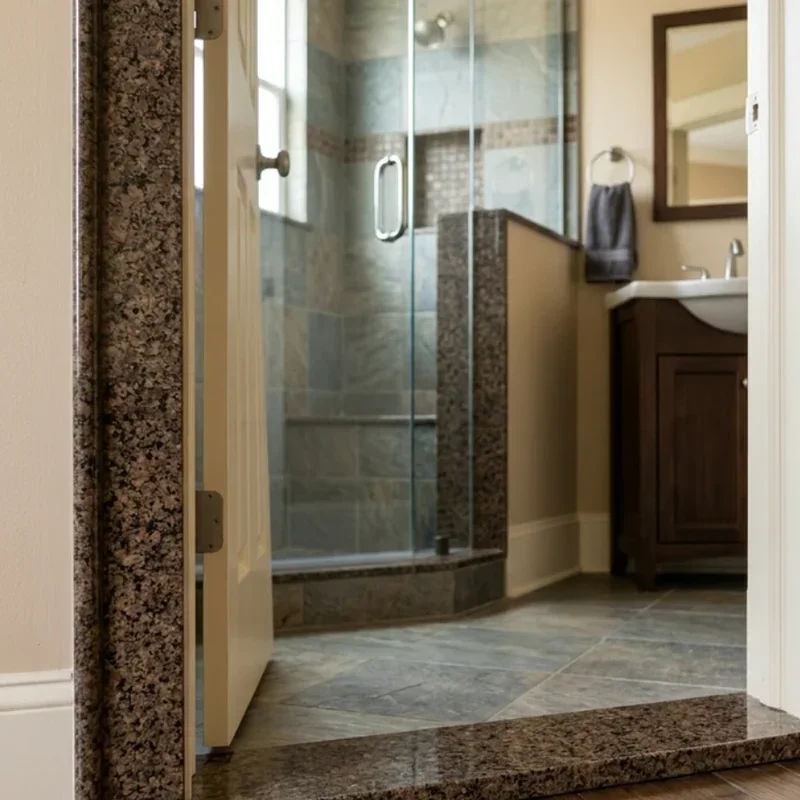 Brown Granite Bathroom Ideas