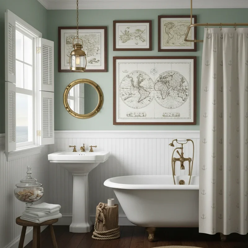 Nautical Bathroom Ideas