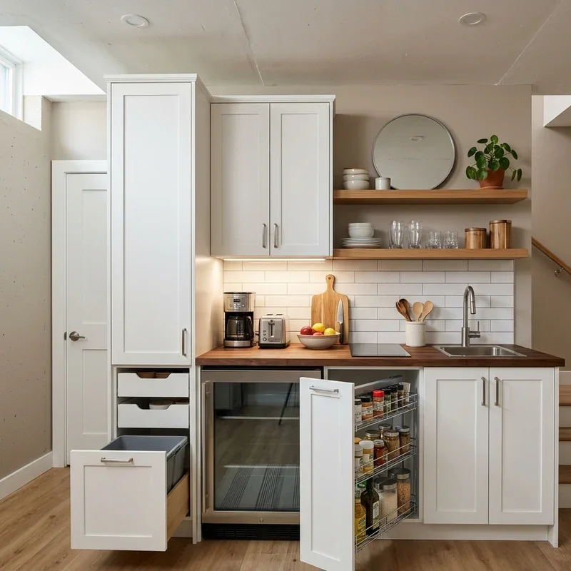 Basement Kitchenette Ideas