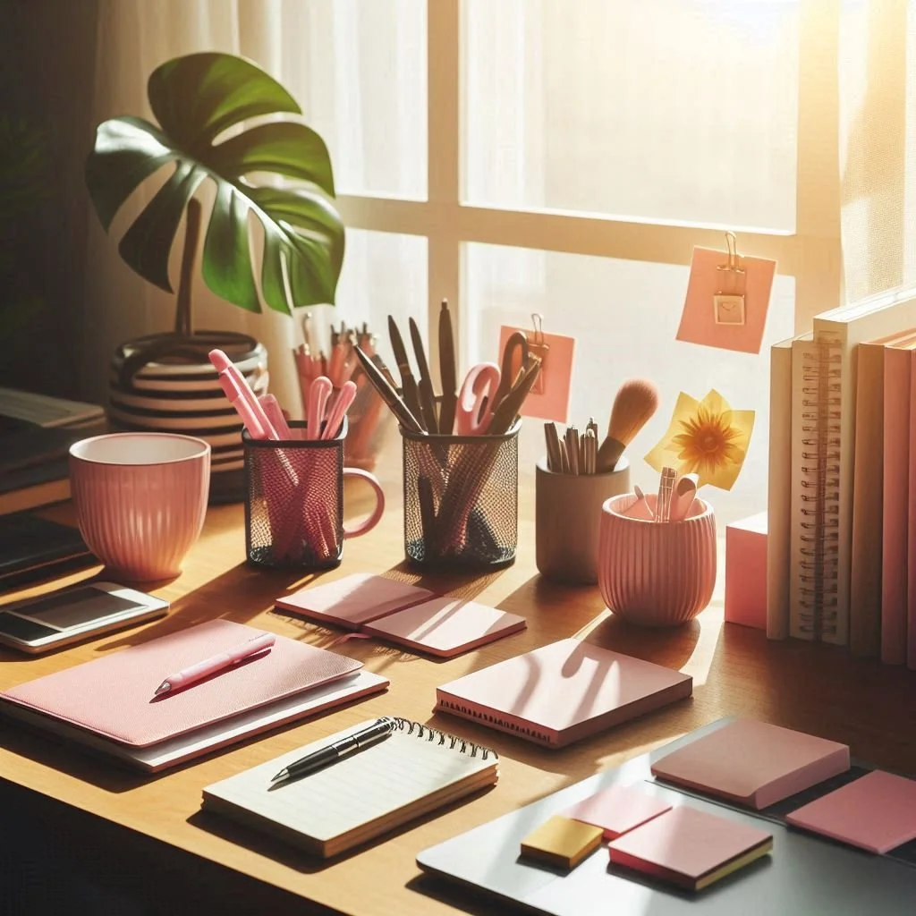 Curated visual reference: Fresh Look at 15 Pink Office Ideas For A Stylish Workspace Makeover