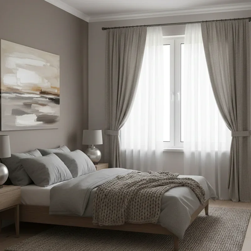 Taupe and Grey Bedroom Ideas