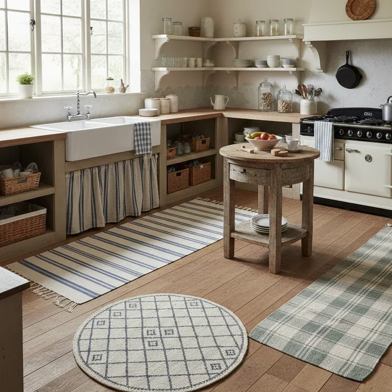 Farmhouse Kitchen Rug Ideas