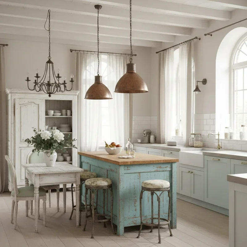 Modern Shabby Chic Kitchen Ideas